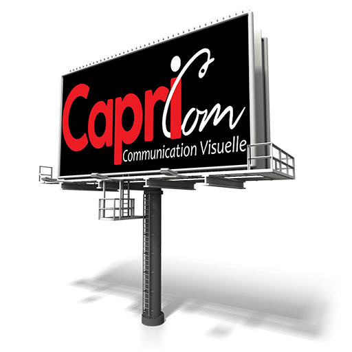 pillbord-affiche-enseigne capricom